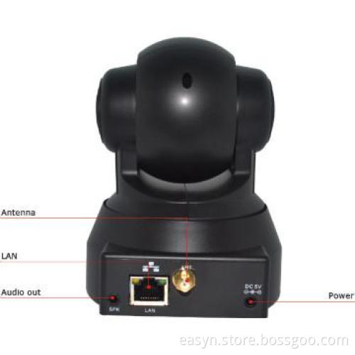 Indoor cartoon robot wireless 0.3 megapixel small cctv camera